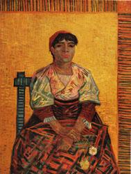 Vincent Van Gogh The Italian Woman